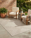 Urban Terrace Collection Area Rug -  Chelsea (Gray) Rectangle Gray  lifestyle 27