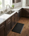 Cozy Mat Collection Area Rug -  Eden Rectangle Black  lifestyle 24