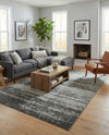 Studio Haven Collection Area Rug -  Gallery (Dark Gray) Rectangle Dark Gray  lifestyle 23