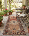 Patio Heritage Collection Area Rug -  Gazebo Runner Multi  lifestyle 37