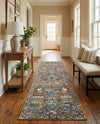 Patio Heritage Collection Area Rug -  Oasis Runner Multi  lifestyle 61