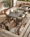 Urban Terrace Collection Area Rug -  Horizon Rectangle Multi  lifestyle 11