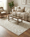 Andes Summit Collection Area Rug -  Chimborazo Rectangle Snow White  lifestyle 25