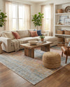 Coastal Haven Collection Area Rug -  Oceania Rectangle Multi  lifestyle 4