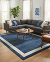 Studio Haven Collection Area Rug -  Alcove (Navy Blue) Rectangle Navy Blue  lifestyle 7