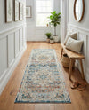 Coastal Haven Collection Area Rug - Seabreeze (Multi) Runner Multi  lifestyle 70