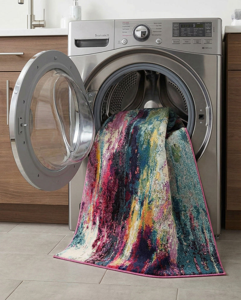 Chromatic Oasis Collection Area Rug -  Oasis Rectangle Multi  lifestyle 27