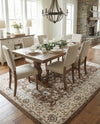 Savannah Elegance Collection Area Rug - Augusta (Brown) Rectangle Brown  lifestyle 4