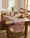 Woven Udaipur Collection Area Rug - Howrah Table Runner Multi  lifestyle 37