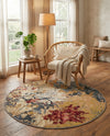 Urban Terrace Collection Area Rug -  Alcove Round Multi  lifestyle 69