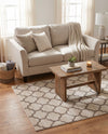 Lattice Gardens Collection Area Rug -  Bloomfield (Beige and Light Brown) Rectangle Beige and Light Brown  lifestyle 31