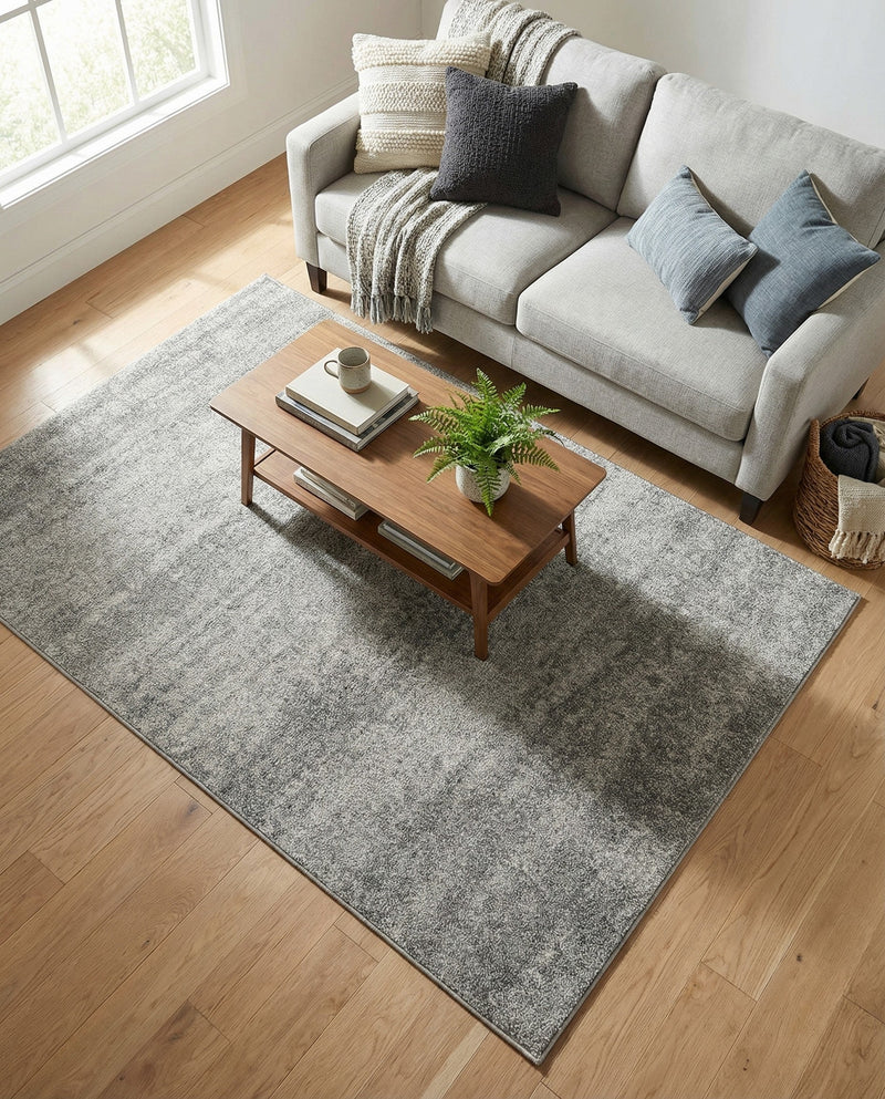 Studio Haven Collection Area Rug -  Gallery (Gray) Rectangle Gray  lifestyle 20