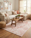 Cambridge Classics Collection Area Rug -  Magdalene (Pink) Rectangle Pink  lifestyle 18