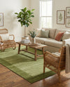 Studio Haven Collection Area Rug -  Conservatory (Light Green) Rectangle Light Green  lifestyle 13