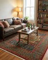 Ottoman Elegance Collection Area Rug -  Cappadocia Rectangle Navy Blue  lifestyle 47