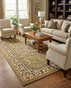 Versailles Elegance Collection Area Rug -  Montreuil Rectangle Light Green  lifestyle 56