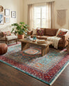 Bazaar Chic Collection Area Rug -  Nador Rectangle Multi  lifestyle 17