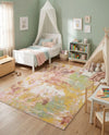 Wonder Tykes Collection Area Rug -  Flutter Rectangle Multi  lifestyle 12