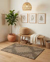 Sahara Sands Collection Area Rug -  Merimde Rectangle Brown  lifestyle 17