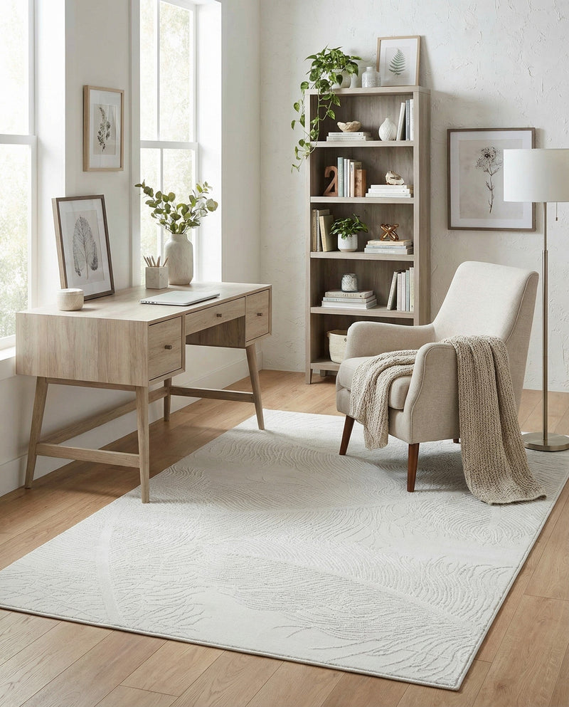 Bloomsbury Elegance Collection Area Rug -  Westminster Rectangle Ivory  lifestyle 28