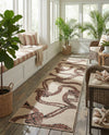 Seaside Haven Rugs Collection Area Rug -  Dunes Runner Beige  lifestyle 65