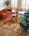 Urban Terrace Collection Area Rug -  Lawn Rectangle Multi  lifestyle 32