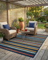 Caribbean Terrace Collection Area Rug -  Martinique Rectangle Charcoal  lifestyle 23