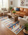 Bahama Breeze Outdoor Collection Area Rug -  Bimini Rectangle Gray  lifestyle 12