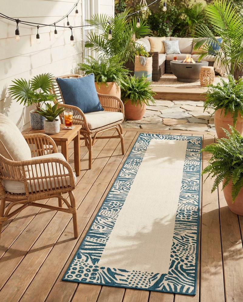 Savannah Escape Collection Area Rug - Serengeti Runner Ivory  lifestyle 69
