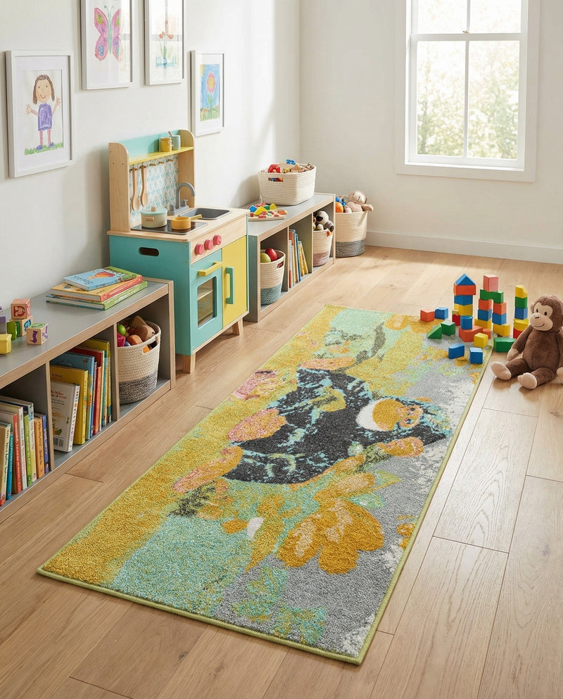 Wonder Tykes Collection Area Rug -  Dynamo Runner Multi  lifestyle 43
