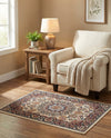 Patio Heritage Collection Area Rug -  Bower Rectangle Ivory  lifestyle 62