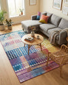 Urban Terrace Collection Area Rug -  Atrium Rectangle Multi  lifestyle 14