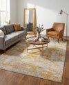 Bloomsbury Elegance Collection Area Rug -  Belgravia Rectangle Yellow  lifestyle 34