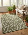 Savannah Pergola Collection Area Rug -  Pavilion (Green) Rectangle Green  lifestyle 6