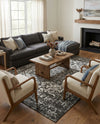 Georgetown Rugs Collection Area Rug - Dupont (Dark Gray) Rectangle Dark Gray  lifestyle 9