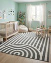 Wonder Tykes Collection Area Rug -  Joydale Rectangle Silver Gray  lifestyle 23