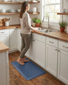 Cozy Mat Collection Area Rug -  Arcadia Rectangle Navy Blue  lifestyle 23