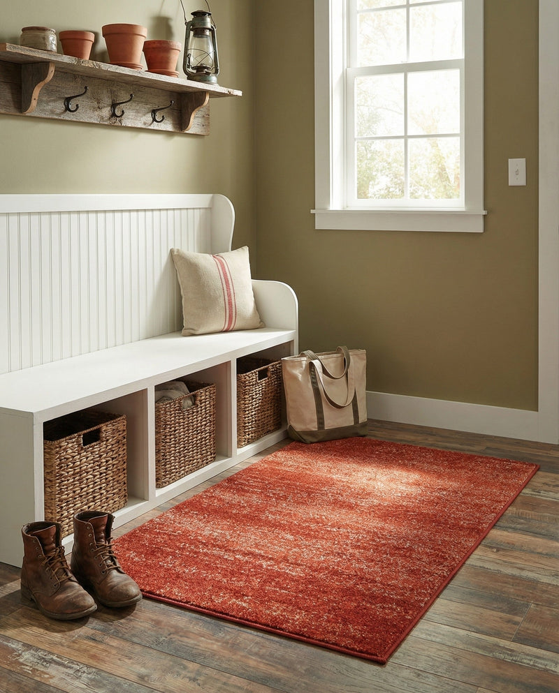 Studio Haven Collection Area Rug -  Gallery (Terracotta) Rectangle Terracotta  lifestyle 18