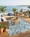 Seaside Haven Rugs Collection Area Rug -  Harbor Rectangle Blue  lifestyle 12