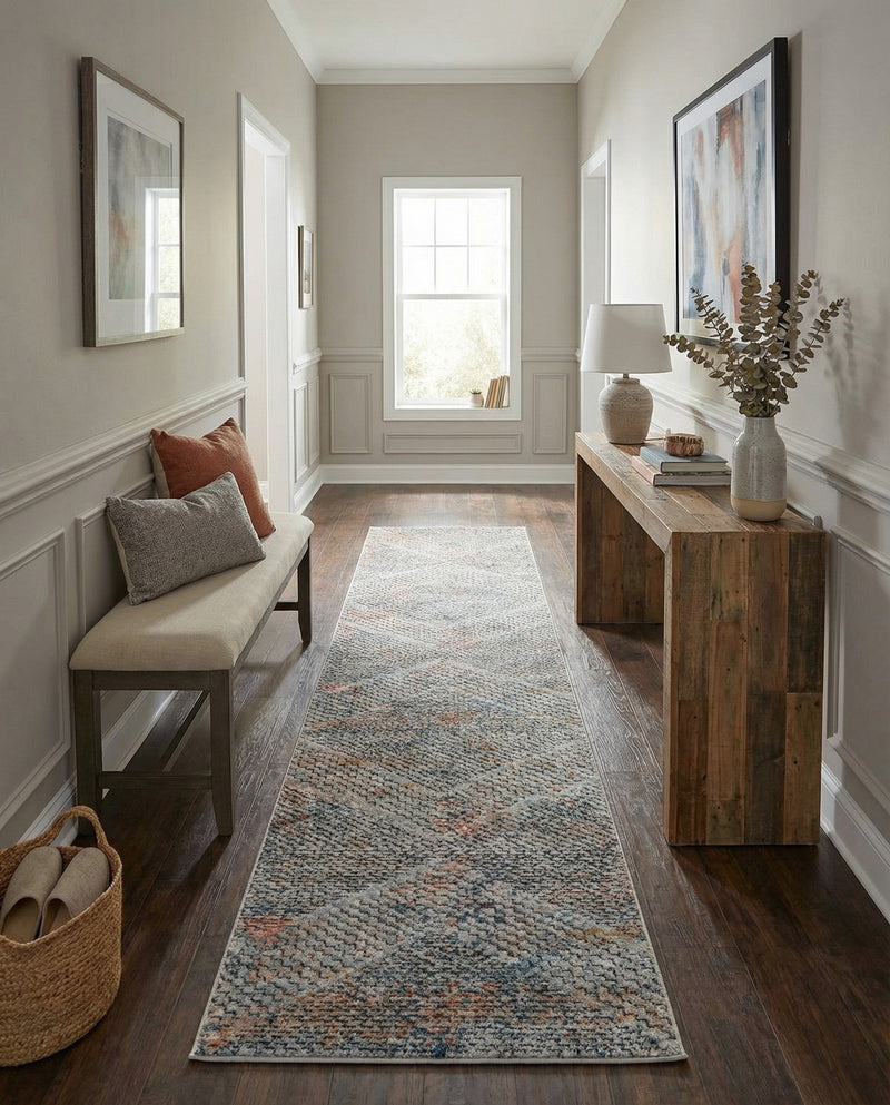 Dresden Elegance Collection Area Rug -  Freiberg Runner Multi  lifestyle 67