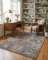 Heritage Elegance Collection Area Rug -  Louvre Rectangle Multi  lifestyle 8