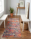 Colorburst Oasis Collection Area Rug -  Prism Runner Multi  lifestyle 75