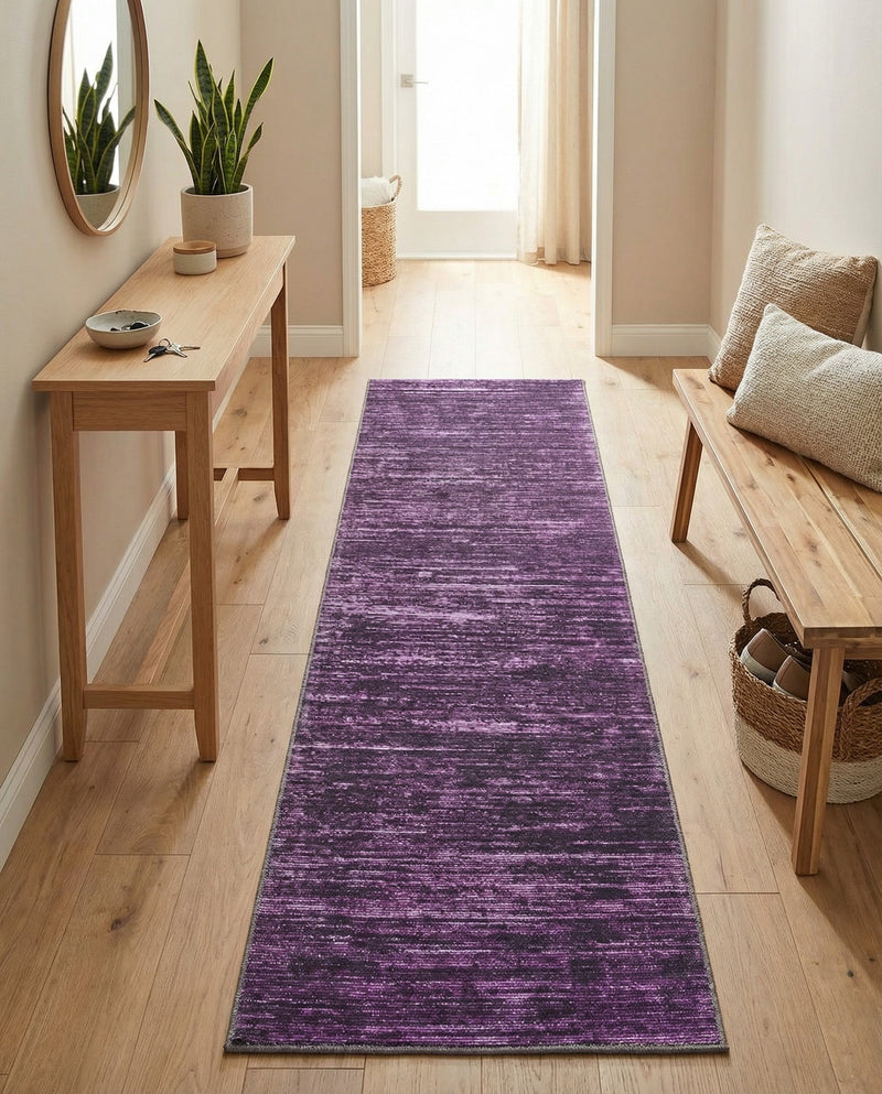Sahara Essence Collection Area Rug - Oasis (Purple) Runner Purple  lifestyle 36