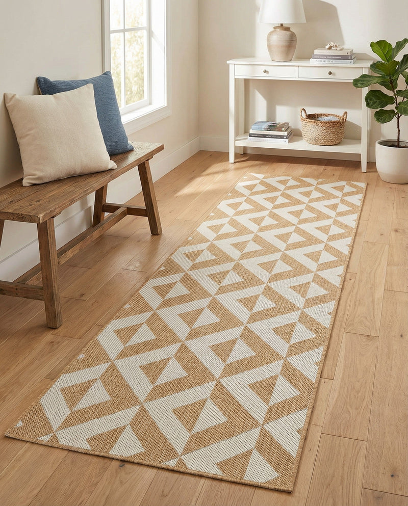 Urban Oasis Rugs Collection Area Rug -  Highrise (Beige) Runner Beige  lifestyle 30