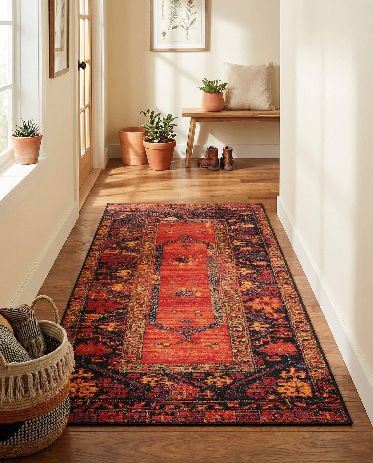 Safari Escape Rugs Collection Area Rug - Serengeti Runner Multi  lifestyle 118