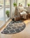 Savannah Pergola Collection Area Rug - Arbor (Black) Hearth Black  lifestyle 77