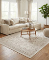 Savannah Elegance Collection Area Rug - Augusta (Ivory) Rectangle Ivory  lifestyle 22