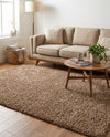 Plush Oasis Collection Area Rug - Serenity (Sandy Brown) Rectangle Sandy Brown  lifestyle 5