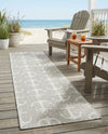 Seaside Haven Rugs Collection Area Rug - Sapphire (Gray) Runner Gray  lifestyle 24