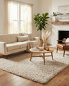 Eternal Plush Oasis Collection Area Rug -  Tranquility (Linen) Rectangle Linen  lifestyle 8